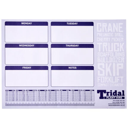 Desk-Mate® 1/3 A4 Notizblock