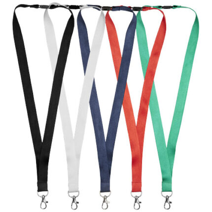 Julian Bambus Lanyard mit Sicherheitsclip
