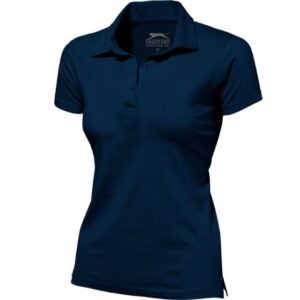 Let Jersey Poloshirt für Damen - Image 4