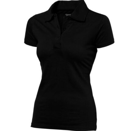 Let Jersey Poloshirt für Damen