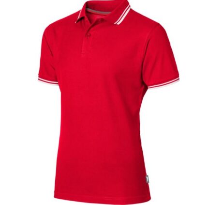Deuce Poloshirt mit weissem Rand für Herren