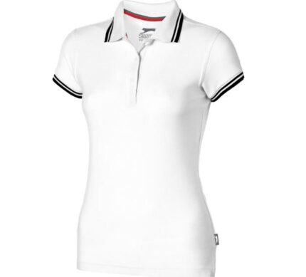 Deuce Poloshirt mit weissem Rand für Damen