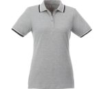 Fairfield Poloshirt mit weissem Rand für Damen