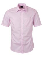 Herren Hemd kurze Ärmel Micro-Twill