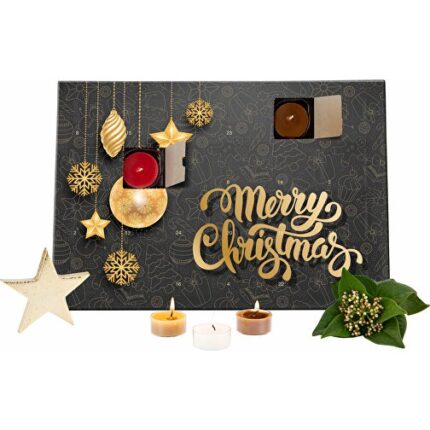 Duftkerzen Adventskalender Merry Christmas